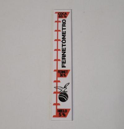 MEDIDOR FERNET / FERNETOMETRO ALTO IMPACTO 3MM - 2CM X 12CM