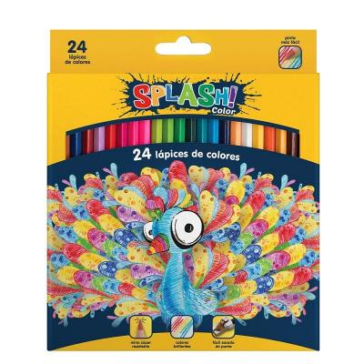 LAPICES DE COLORES SPLASH X 24 LARGOS