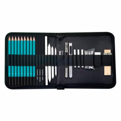SET DE DIBUJO KALOUR X 26 PIEZAS CON BOLSO KL-PSN026  