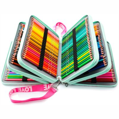 SET DE LAPICES DE COLOR KALOUR X 252 PIEZAS CON BOLSO KL-PCN252